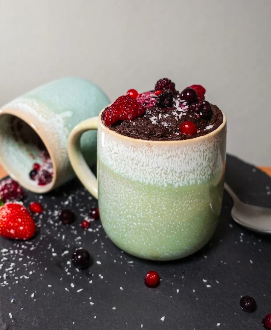 High Protein Mug Cake mit Proteinpulver – 33.1g Protein Rezept